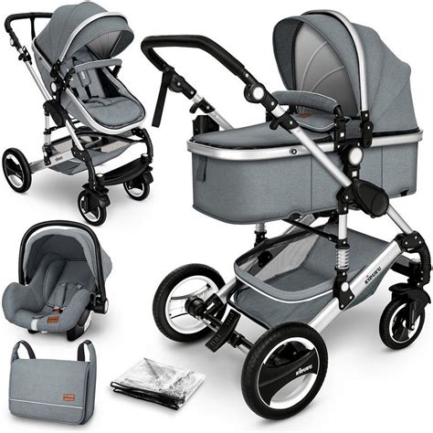 komi kinderwagen 3 in 1.